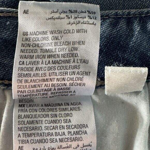 Style & Co SZ 22W Curvy Skinny Jeans Mid-Rise Medium Wash Stretch Whiskered Blue - Picture 10 of 10